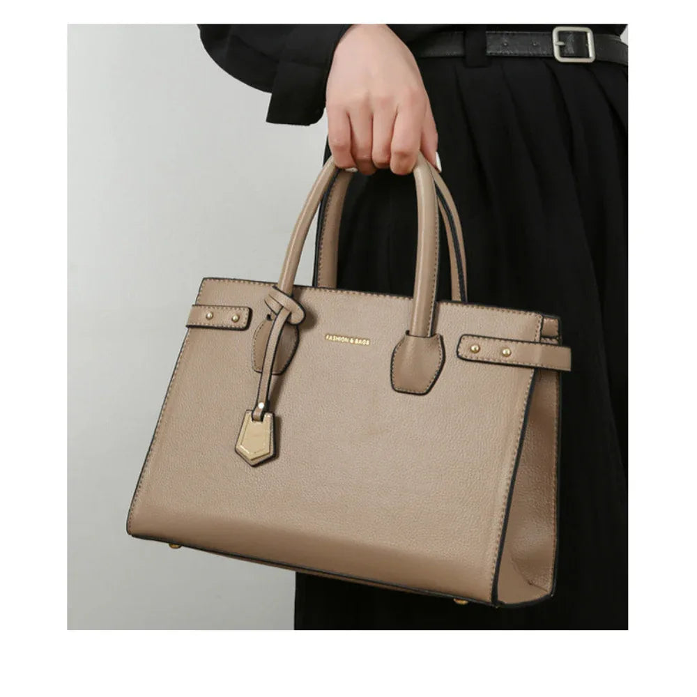 One-Shoulder Crossbody PU Leather Handbag For Women