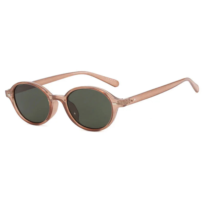 Women's Fashion Retro Literary Plain Glasses