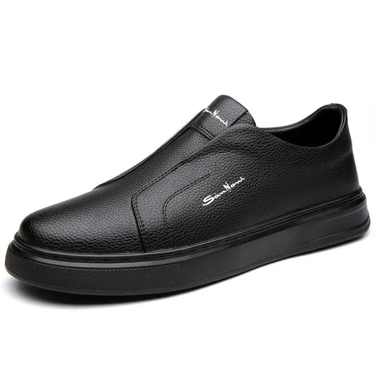 Casual And Comfortable Breathable Non-Slip Trendy Soft Bottom Rubber Round Toe Flat Heel Slip-On Shoes