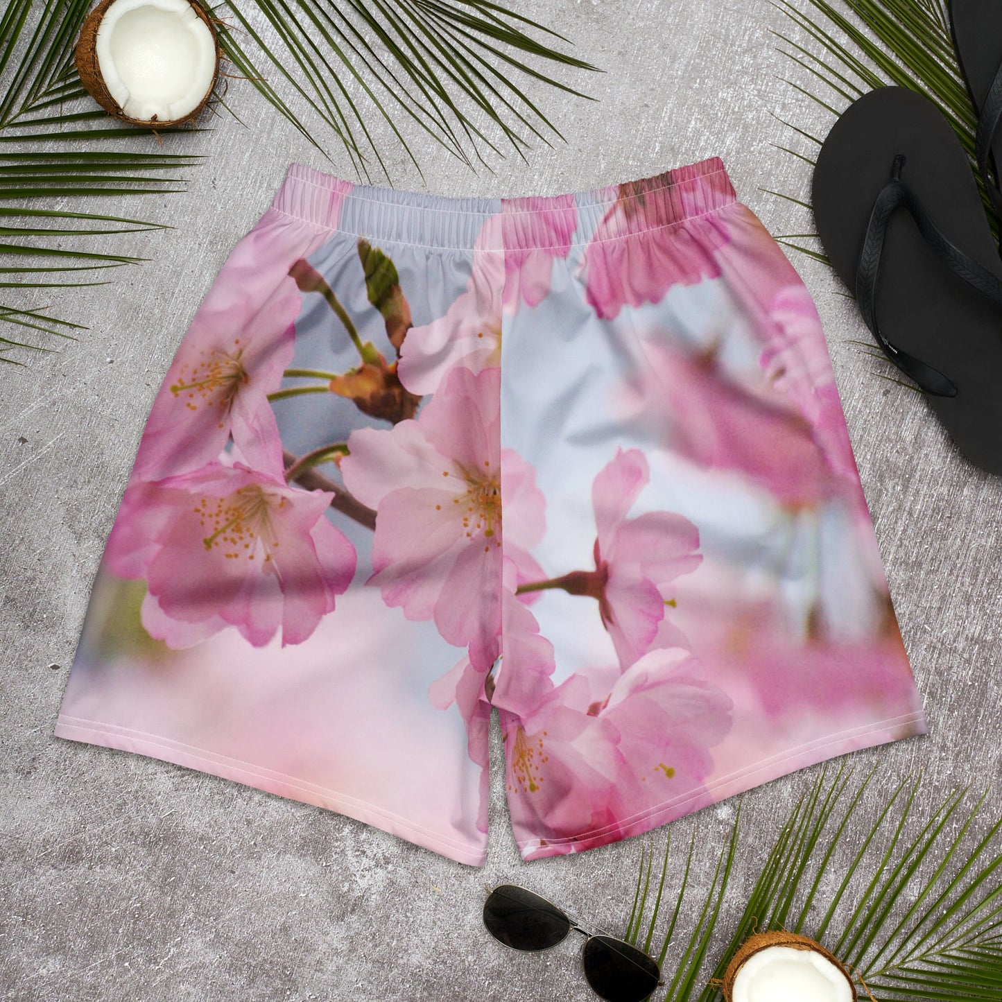All-Over Print Unisex Athletic Long Shorts