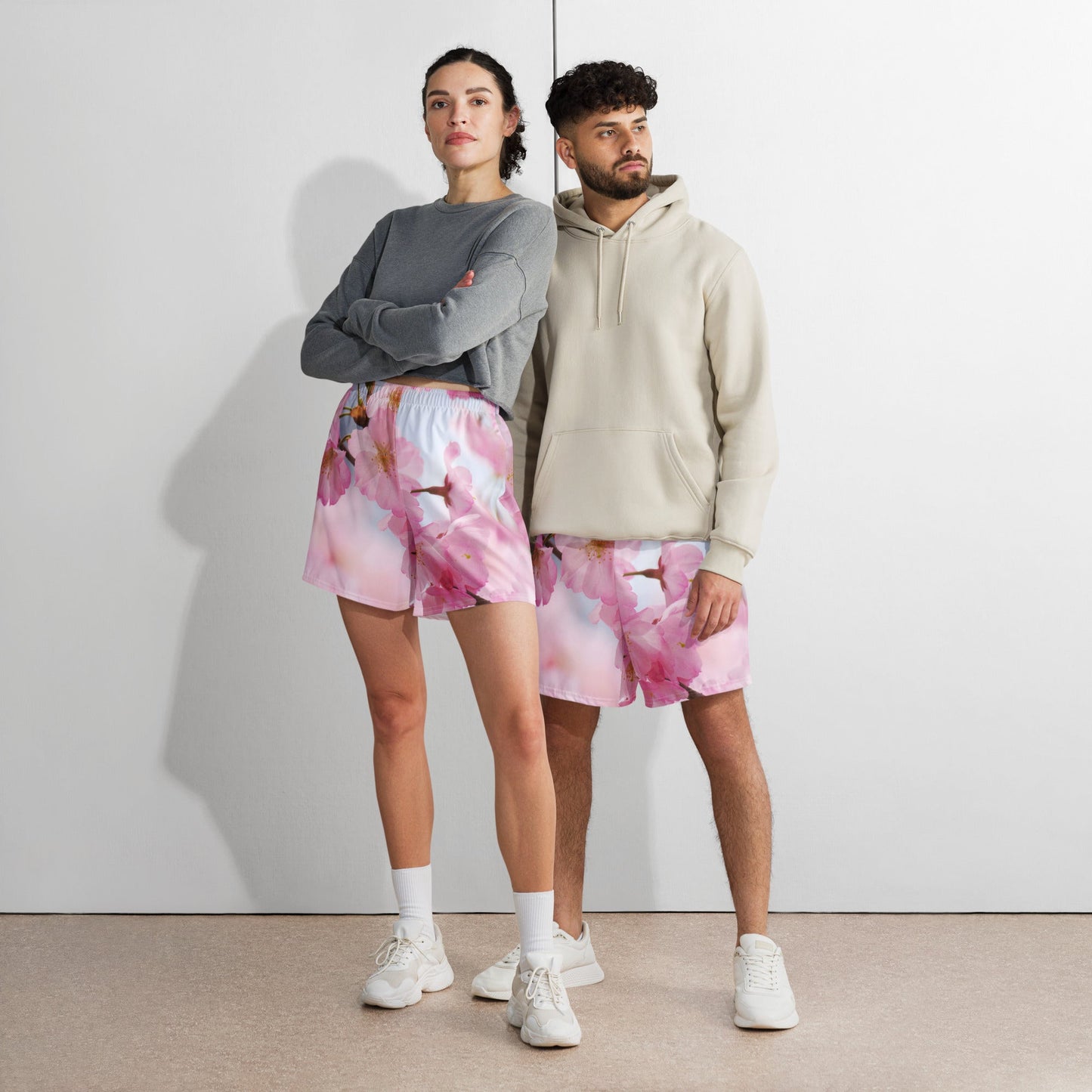 All-Over Print Unisex Athletic Long Shorts