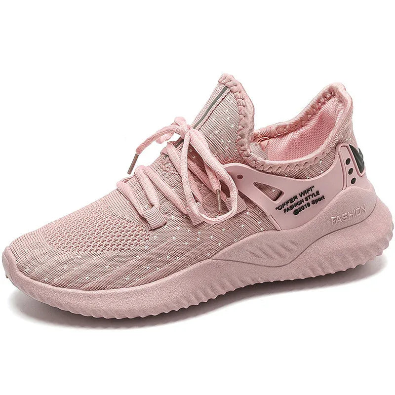 Breathable Casual Shoes Women All-Match Korean Running Shoes