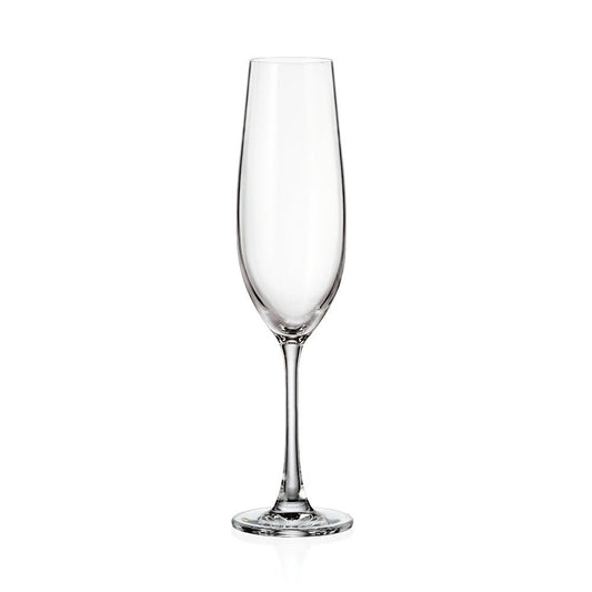 Bohemia Royal Crystal Sarah champagneglas 260 ml – 6-pack