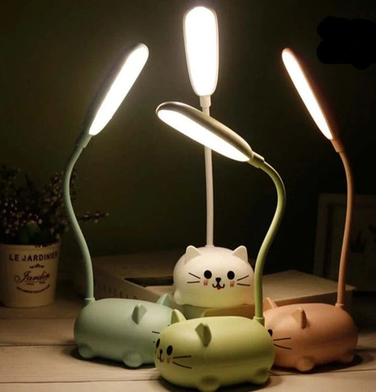 Schreibtischlampe Katze – süße LED-Leuchte für Kinderzimmer & Schreibtisch