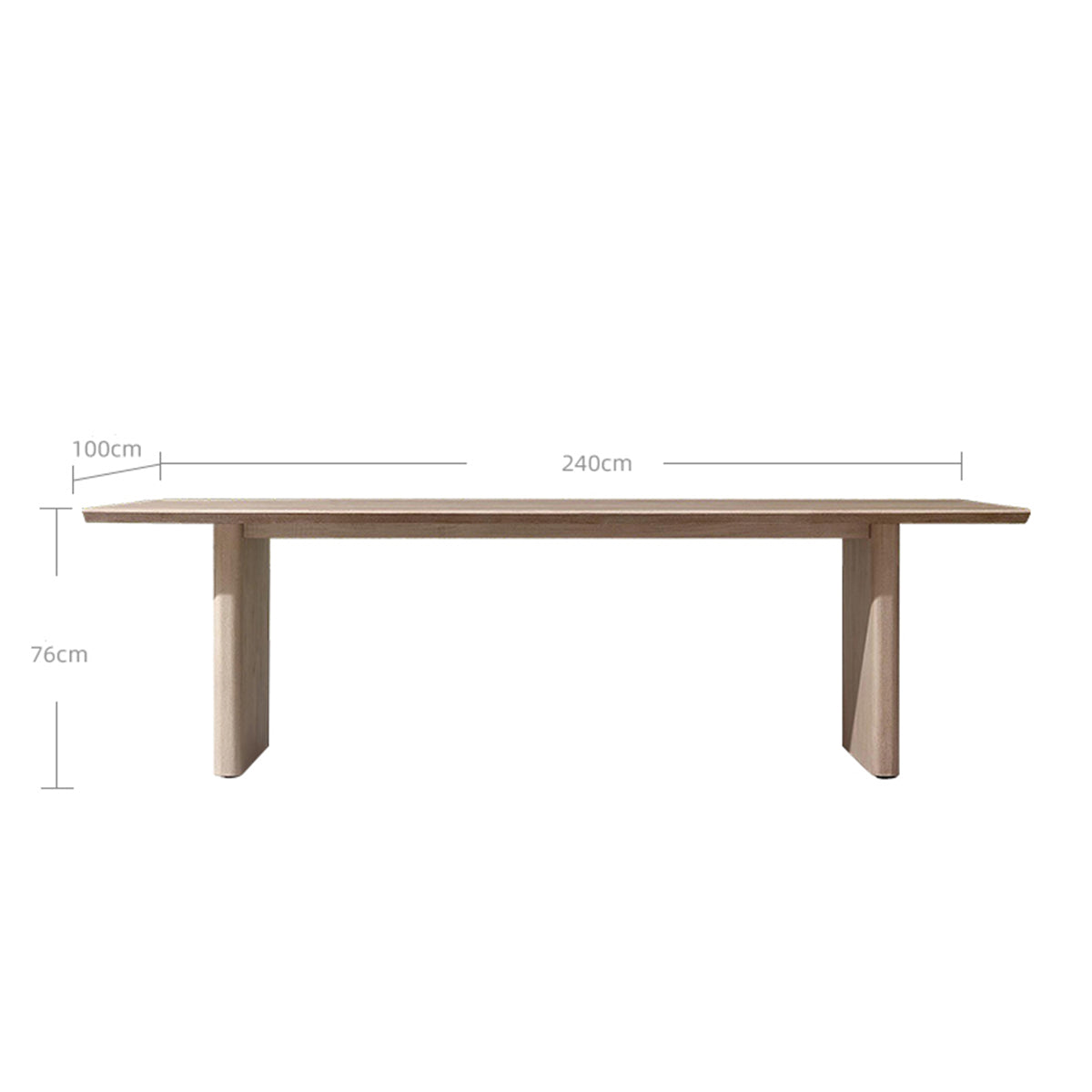 Bruce Paneled Teak Long Table-1