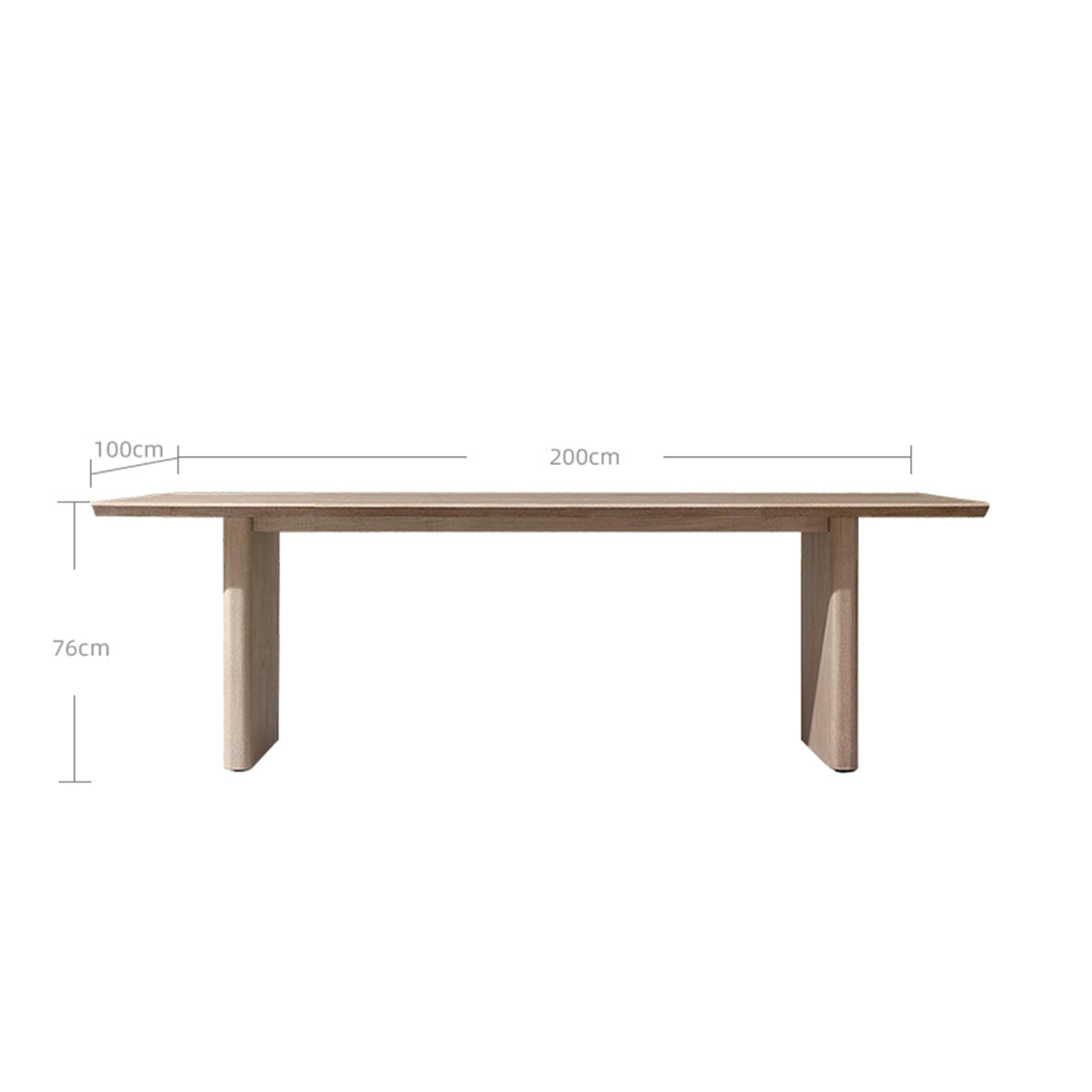 Bruce Paneled Teak Long Table-0