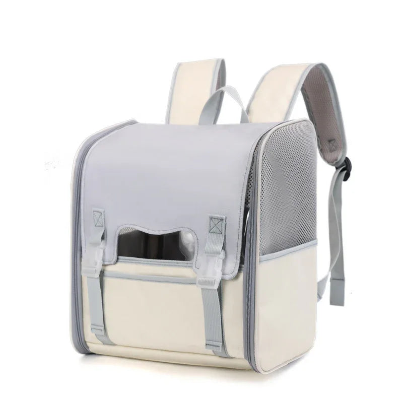 Cat Out Backpack Breathable And Portable Cat Bag Folding
