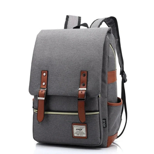 Canvas Unisex School Work Backpack