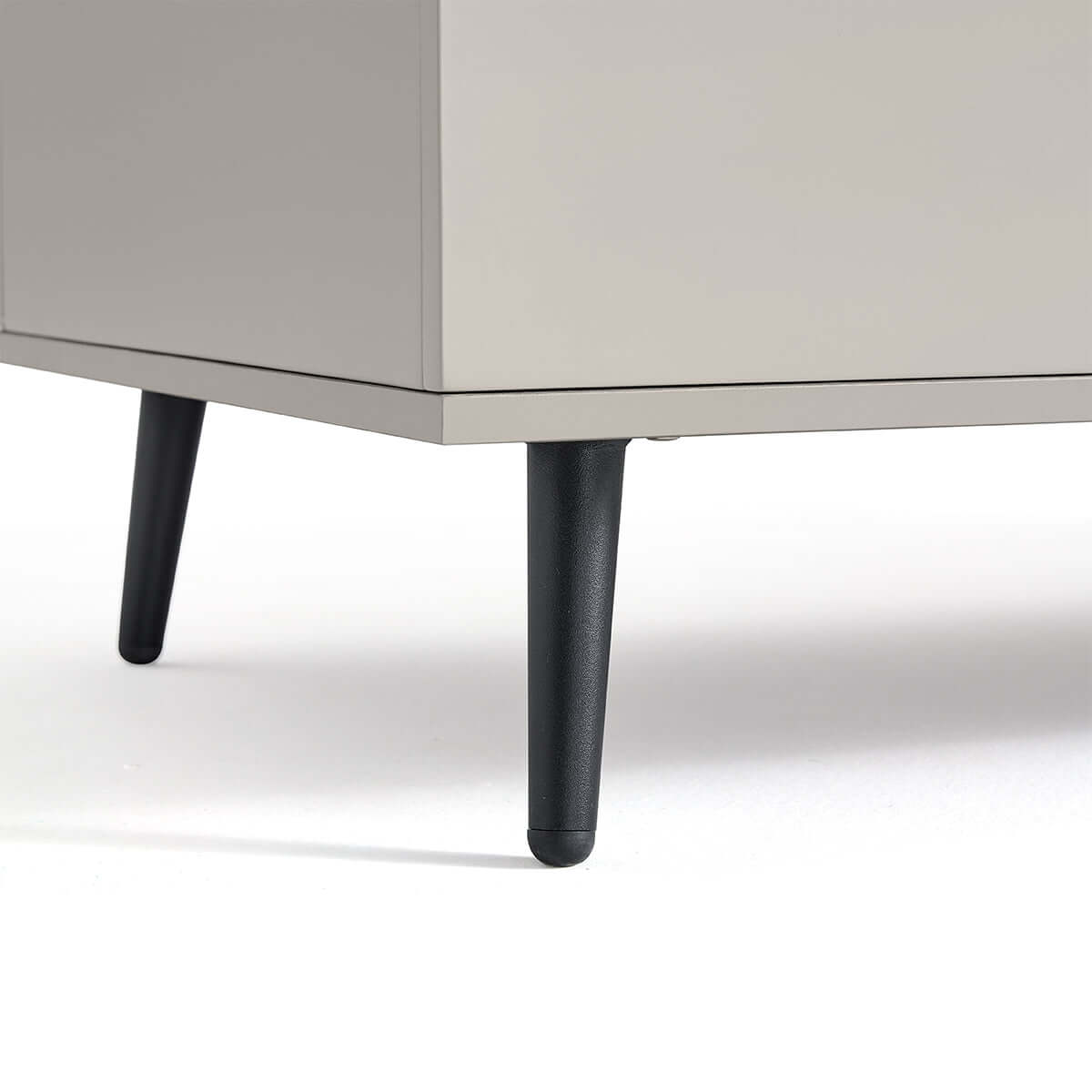 Cappuccino Taupe Coffee Table Cabinet-4