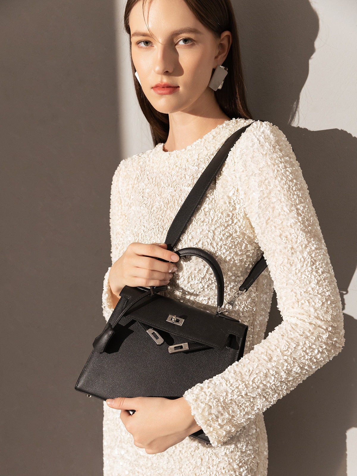 Clifton Leather Top Handle Bag-2