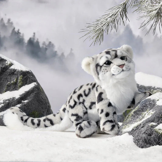 Cute Snow Leopard Stuffed Animal Plush Toy Doll
