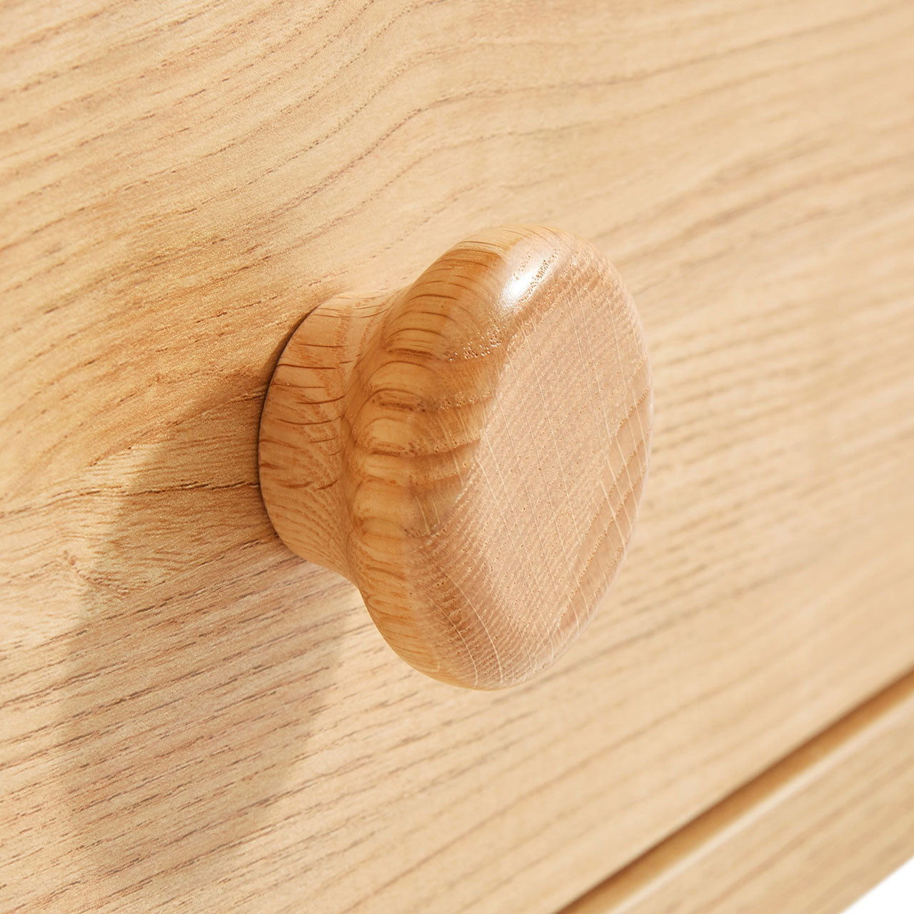 Dear Bear Kids Oak Bedside Table-1