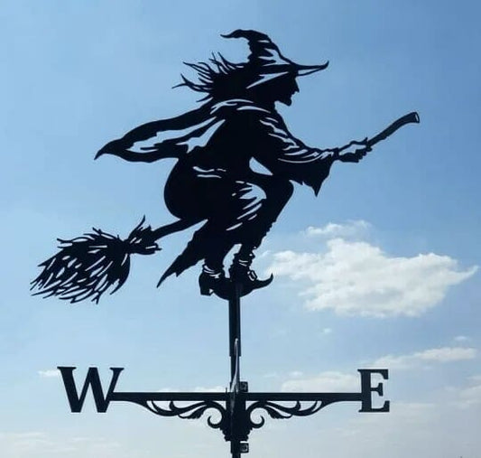 Dekorative Windfahne aus Metall für Dach und Garten