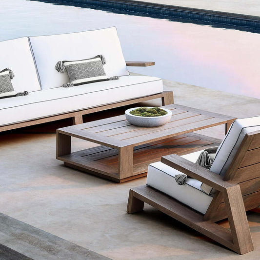 Denton Rustic Coffee Table-0