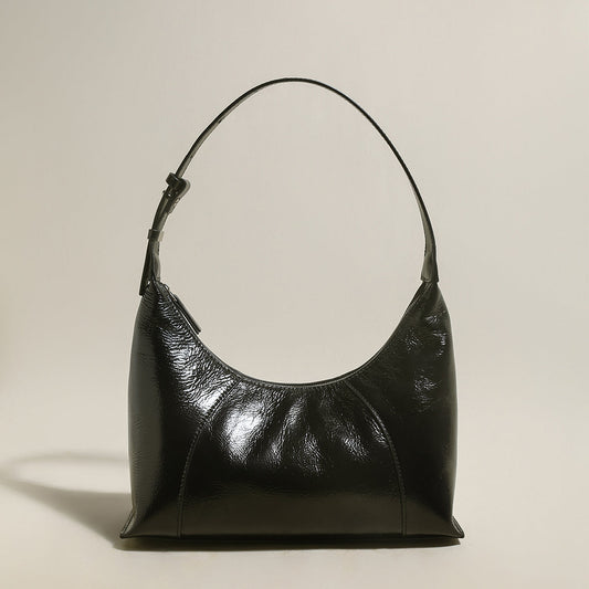 Emmanuelle Leather Shoulder Bag-0