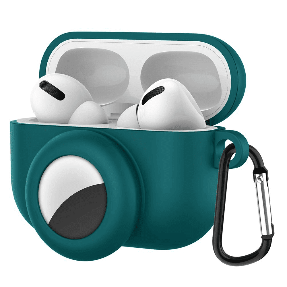 Silikonskydd till AirPods Pro med AirTag-hållare