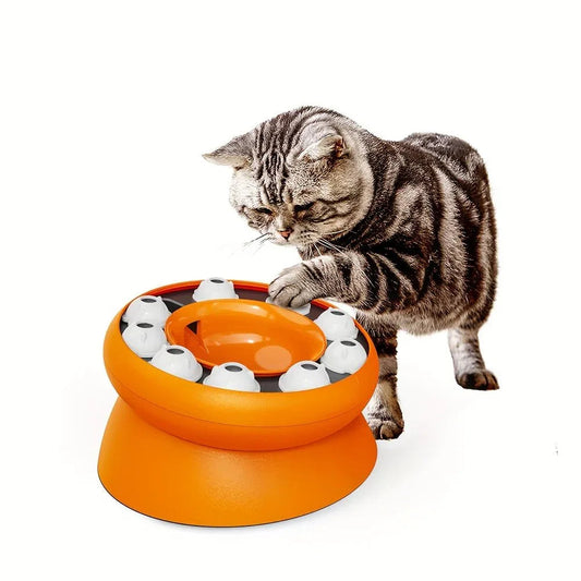 Interactive Puzzle For Cats Slow Food Dispensing Toy For Pets