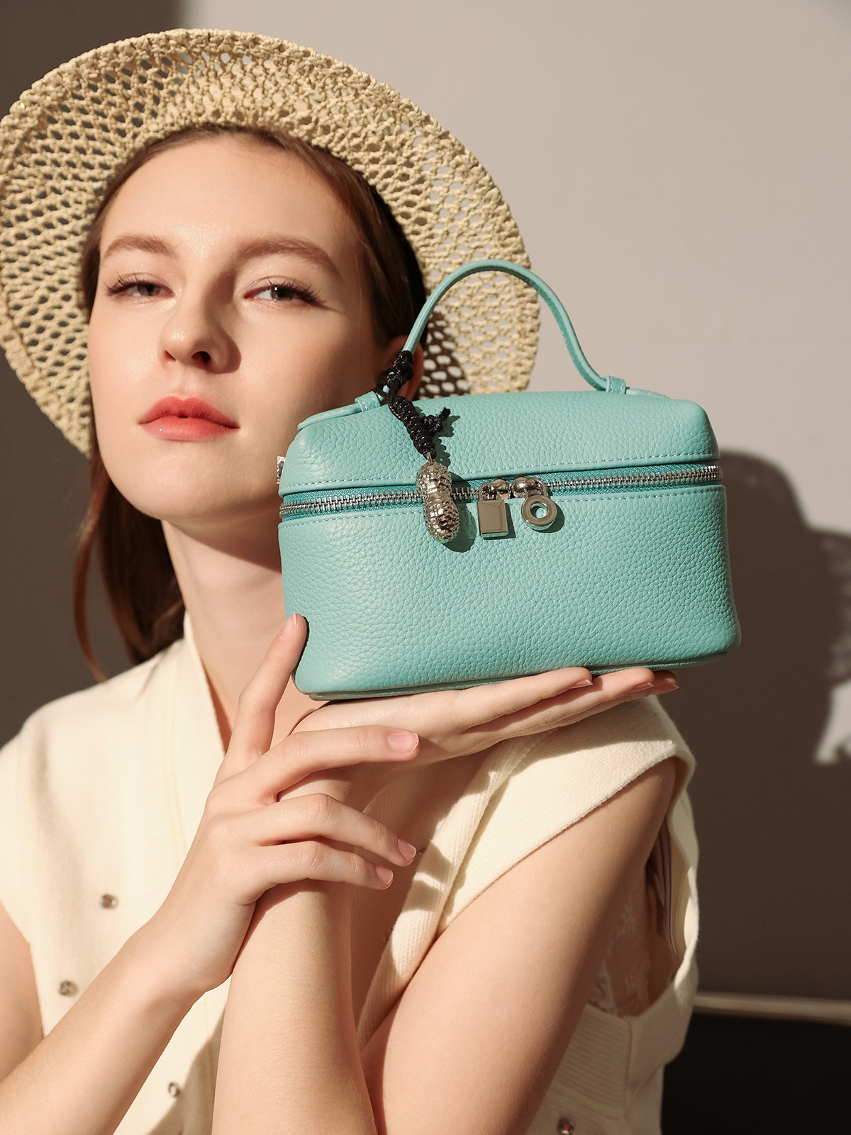 Leather Mini Cosmetic Travel Bag-4