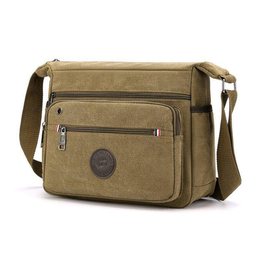 Men's Canvas Shoulder Messenger Bag
