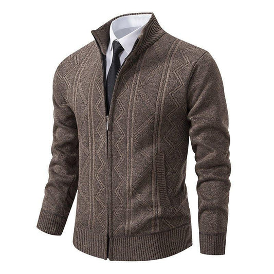 Men's Casual Loose Cardigan Knitted Sweater