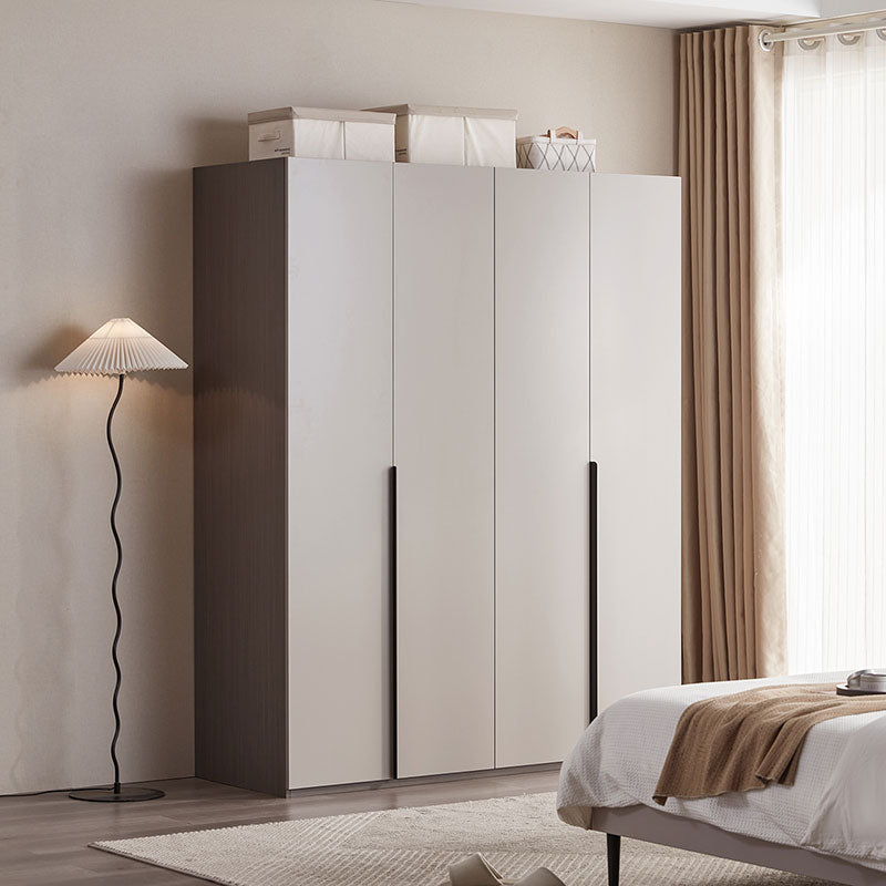 MOE Grey 4 Door Wardrobe-2