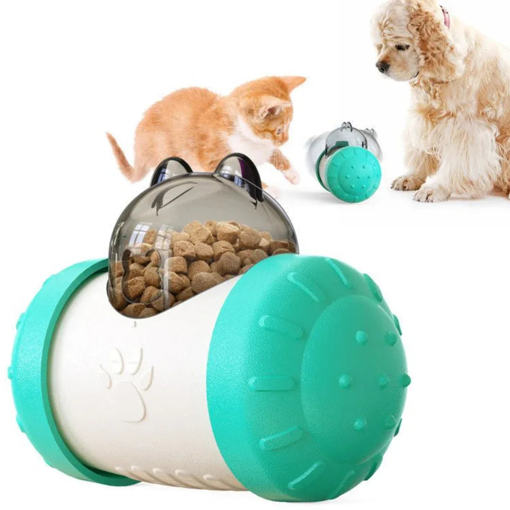 Pet Dog Cat Interactive Treat Food Dispensing Toy