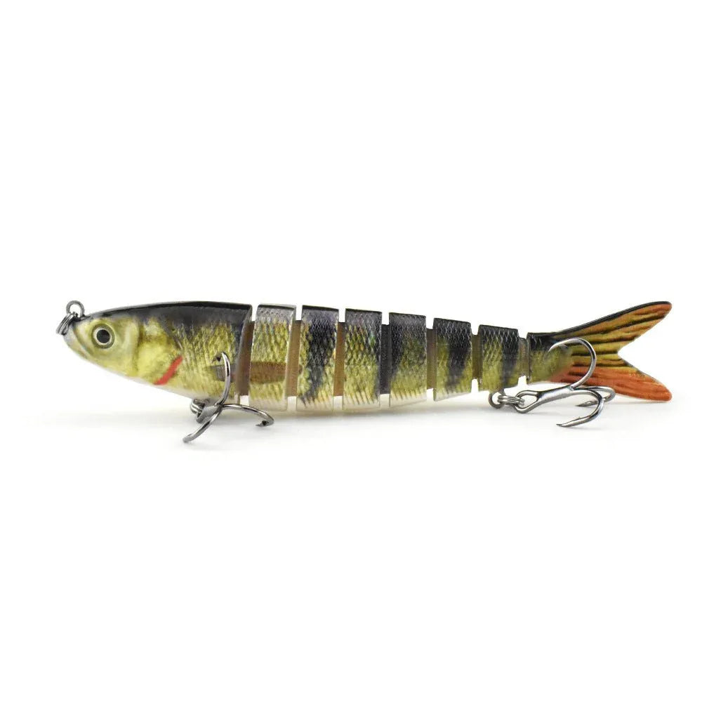 Plastic Fishing Lure With Moving Flexible Tail