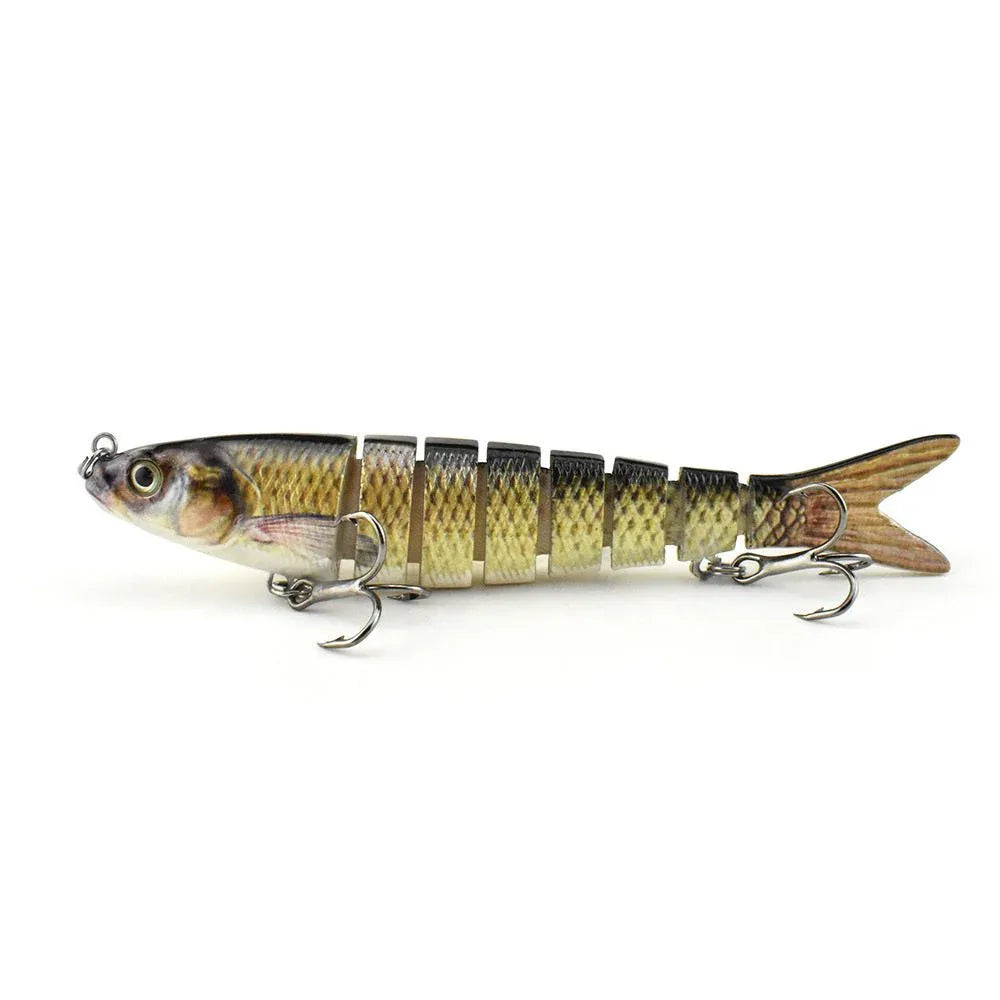 Plastic Fishing Lure With Moving Flexible Tail