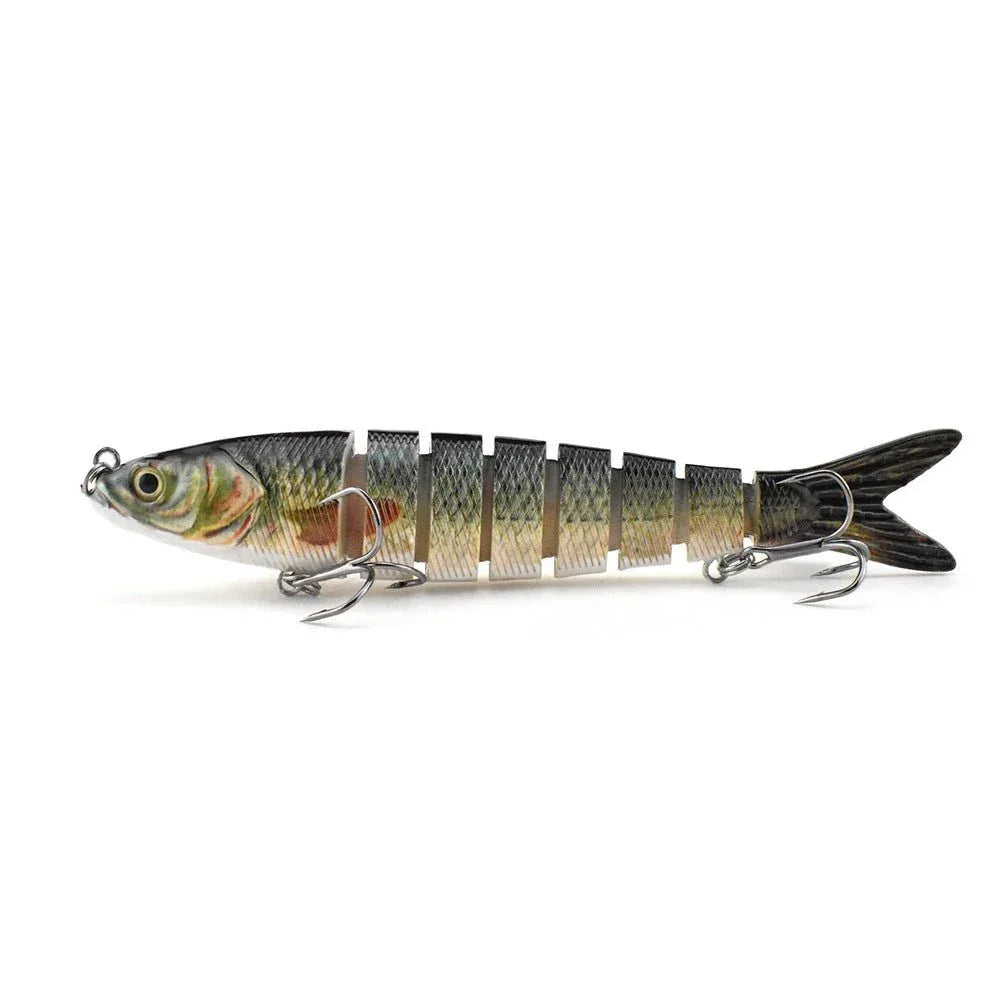 Plastic Fishing Lure With Moving Flexible Tail
