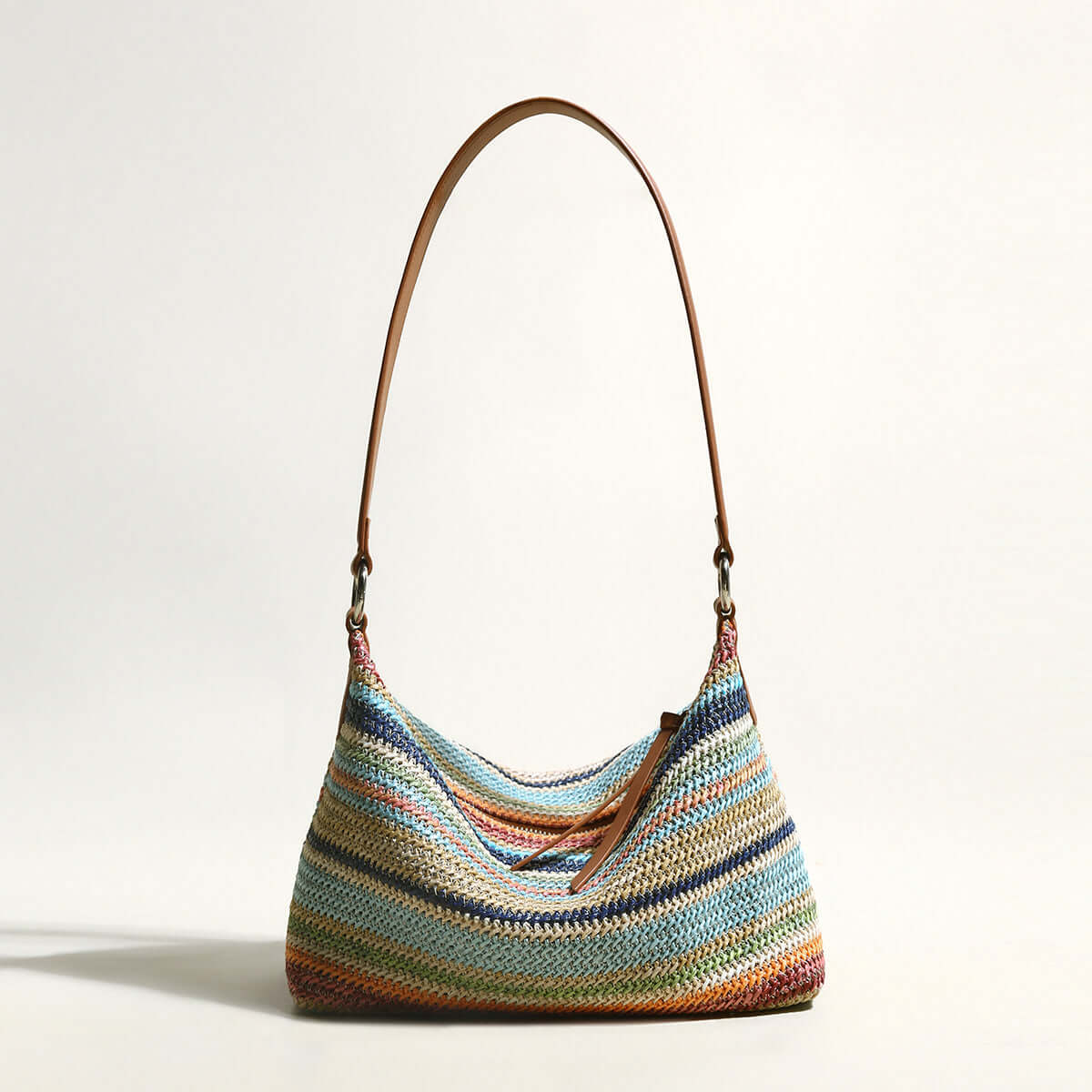 Rainbow Boho Shoulder Bag-0