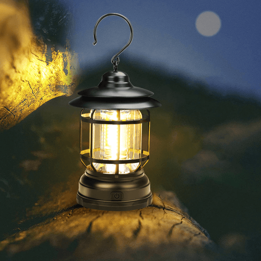 Retro-LED-Laterne