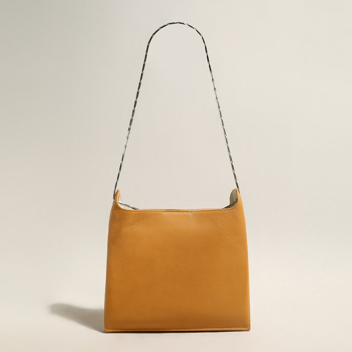 Sandra Leather Shoulder Bucket Bag-5
