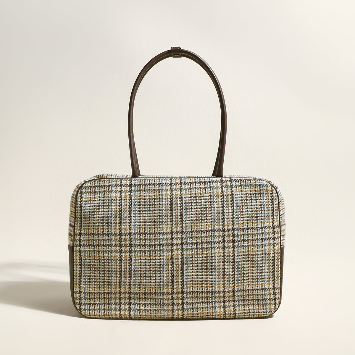 Sloane Tartan Top Handle Bag-0