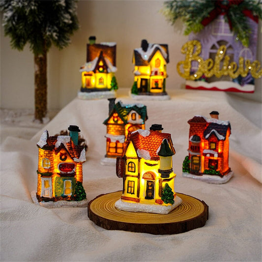Kleine Weihnachtshäuser