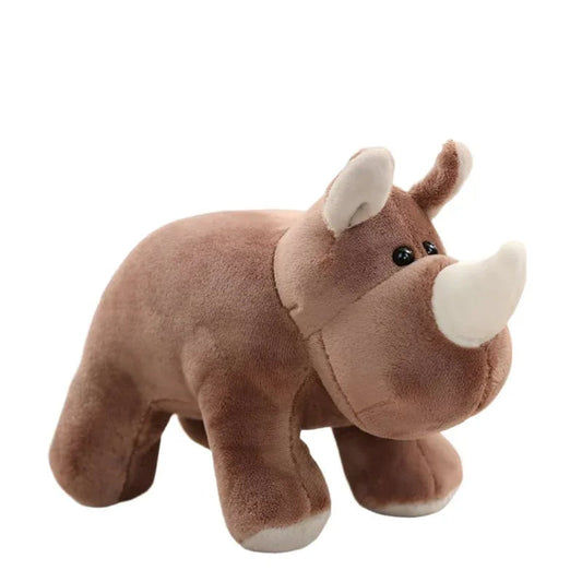 Stuffed Animal Soft Rhino Plush Toy