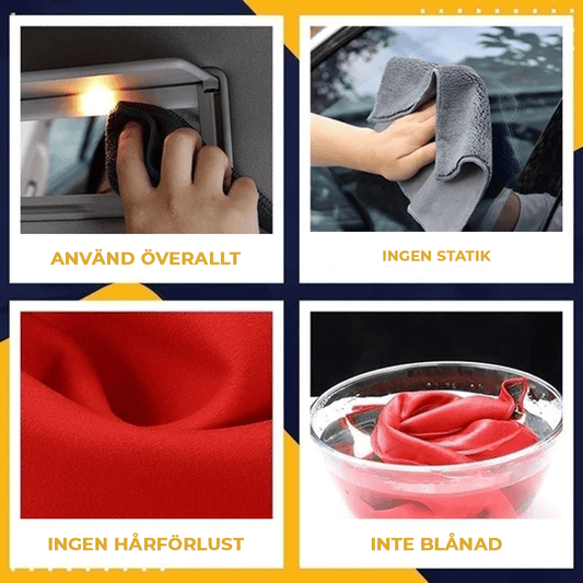 Superabsorberande bilhandduk
