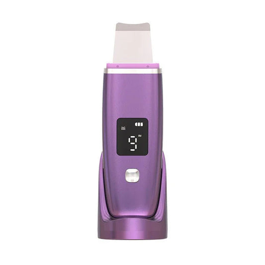 Ultrasonic Vibration Blackhead & Acne Removal Deep Cleansing Face Scrubber With Peeling Shovel