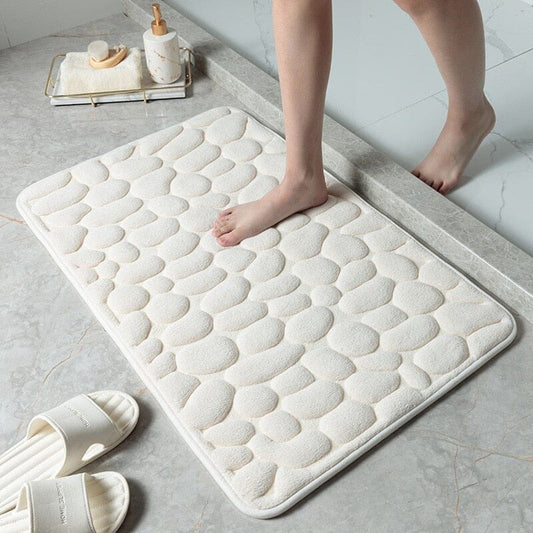 Wasserabsorbierende Badematte