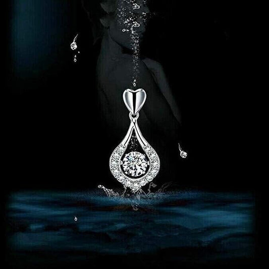 Waterdrop Stone Halskette