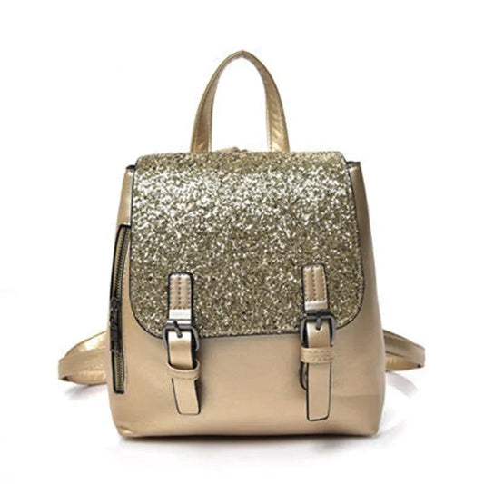 Women's Elegant Sequined Backpack