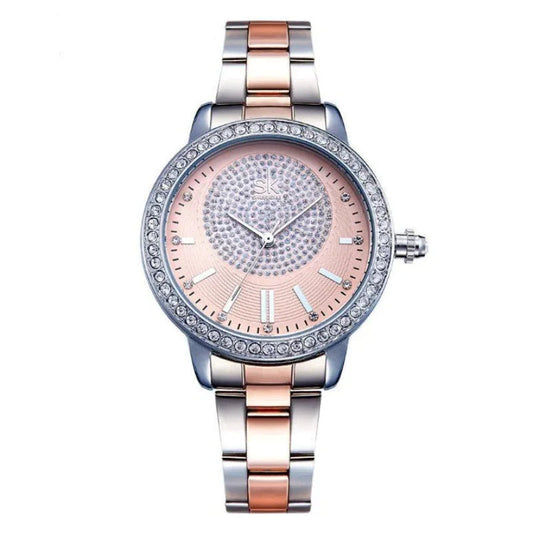 Women's Quartz Stainless Steel 30M Waterproof Watch
